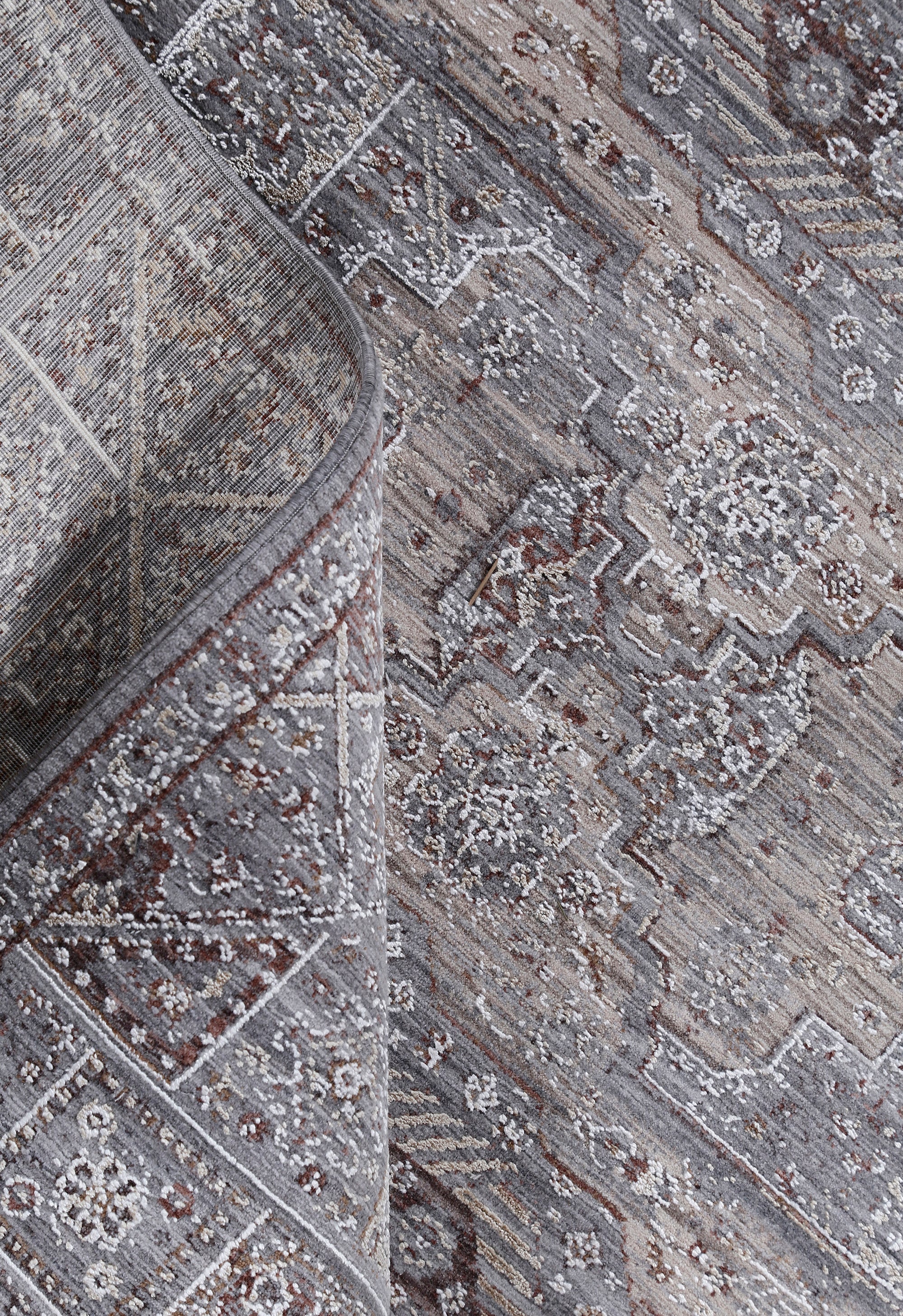 Triple Medallion Runner Rug