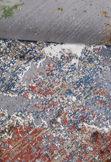 Multicolor Abstract Runner Rug