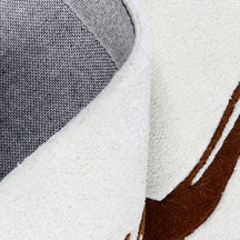 Rooster Hand Tufted Wool Wall Rug