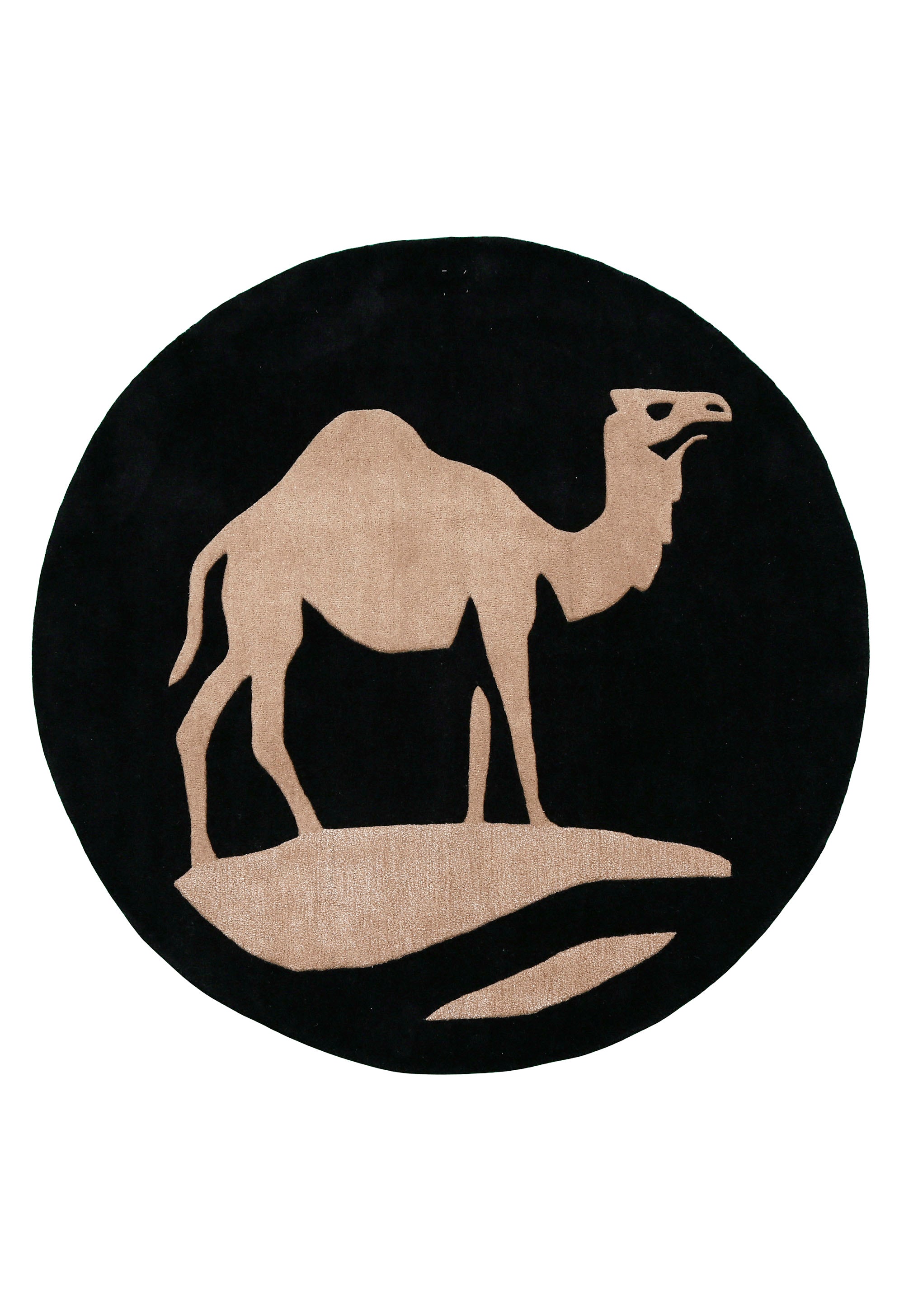 Camel Round Rug
