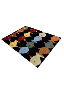 Multicolor Fish Kids Rug