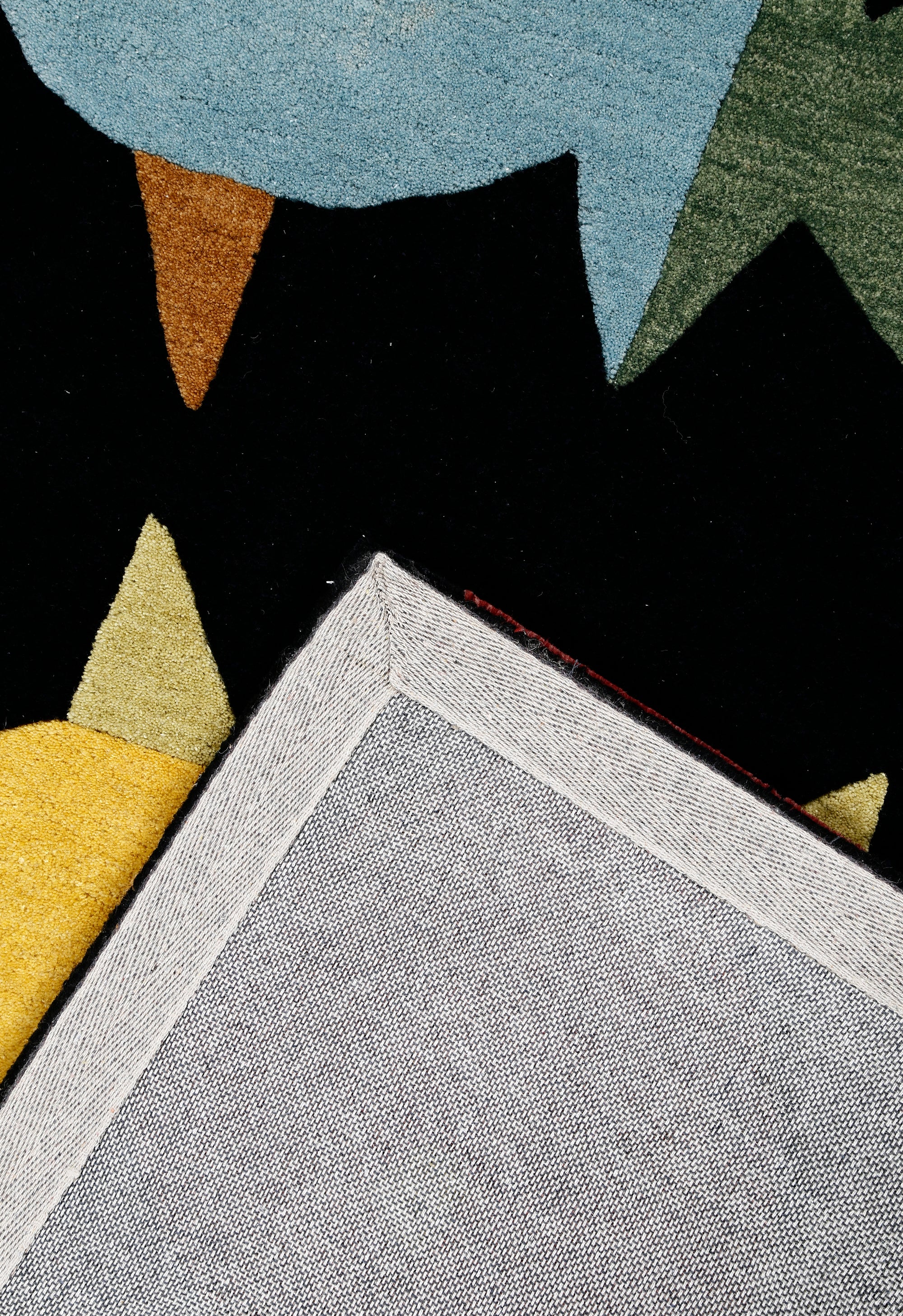 Multicolor Fish Kids Rug