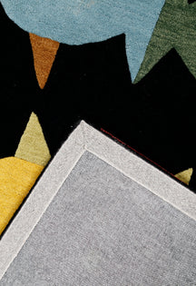 Multicolor Fish Kids Rug