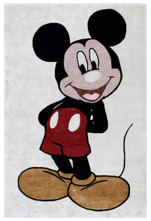 Colorful Cartoon Mouse Rug