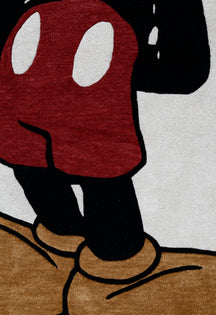Colorful Cartoon Mouse Rug