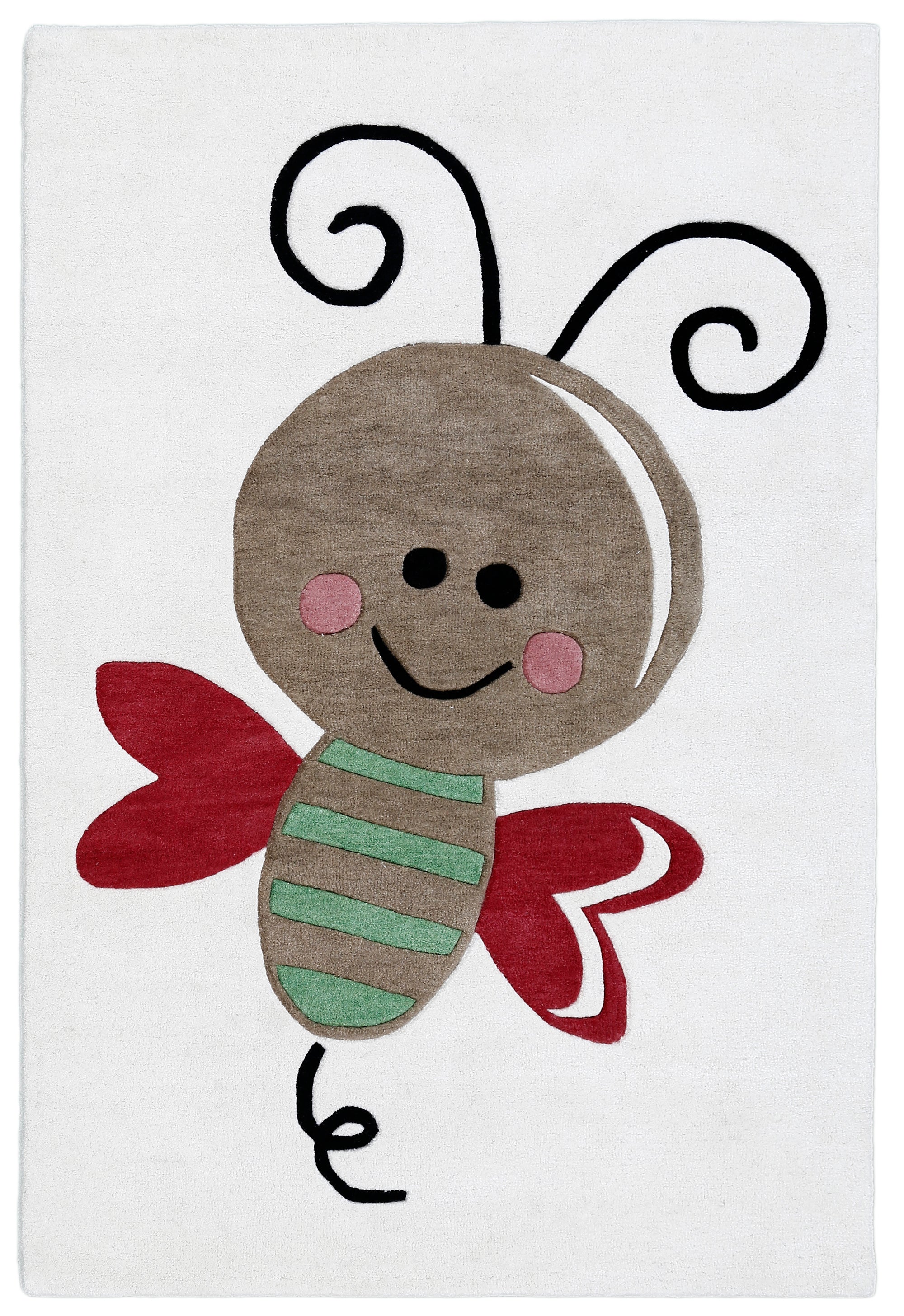 Cartoon Bee Kids Rug