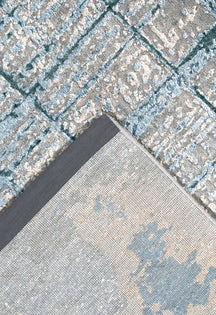Glacier Grid Rug