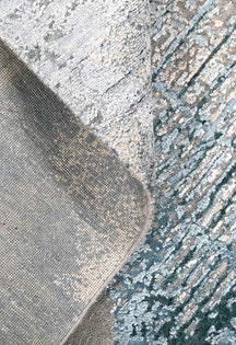 Glacier Grid Rug