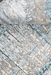 Glacier Grid Rug