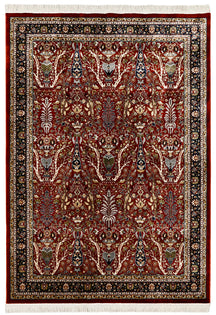 Heritage Red Floral Rug