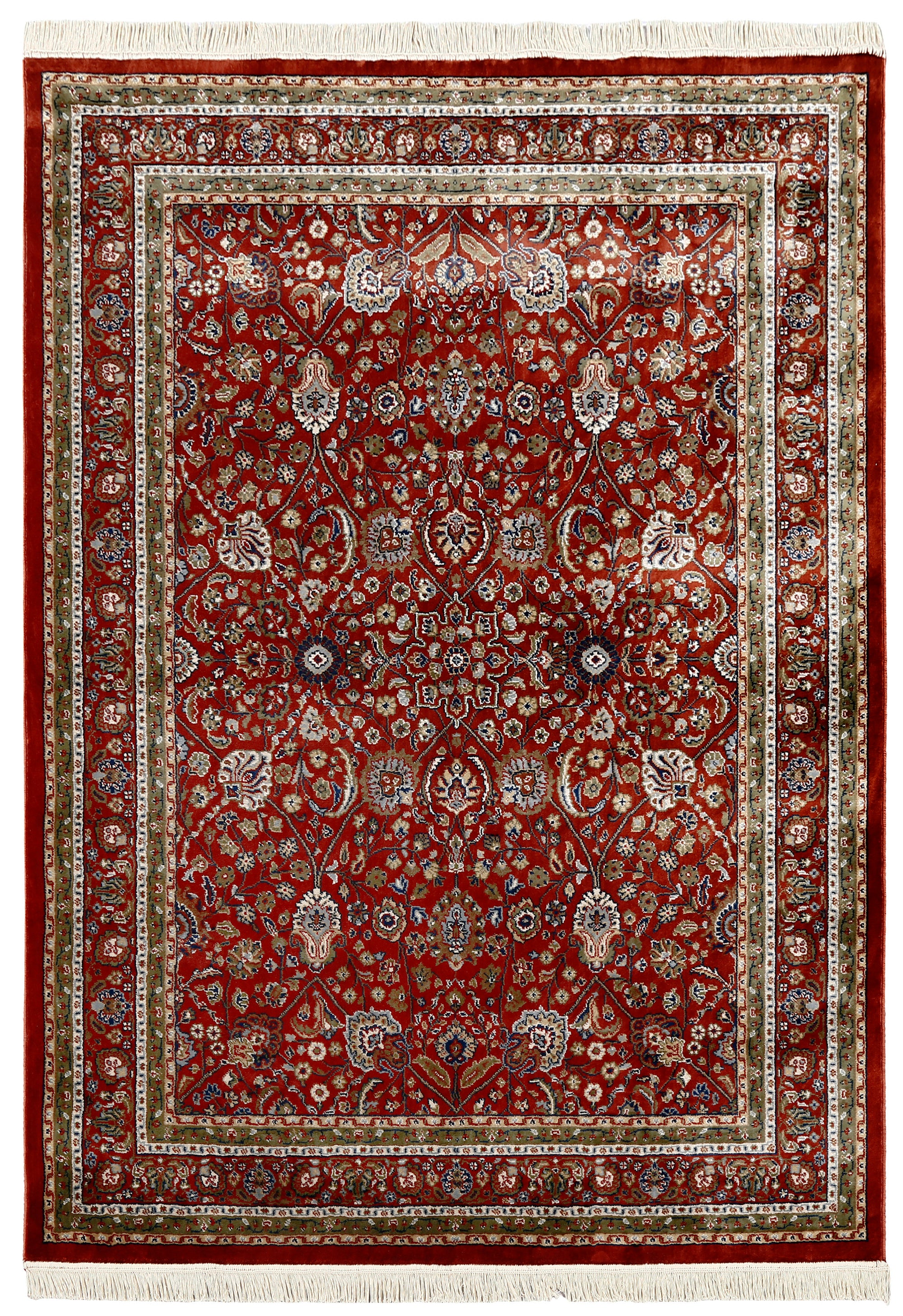 Red Sage Traditional Rug
