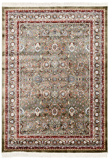Heritage Green Area Rug