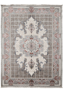 Silver Mahal Rug