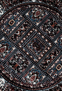 Khushi-Living-Rugs-Carpet-Machine Woven-Classic-Round