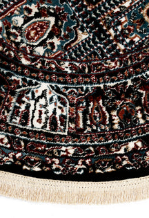 Khushi-Living-Rugs-Carpet-Machine Woven-Classic-Round