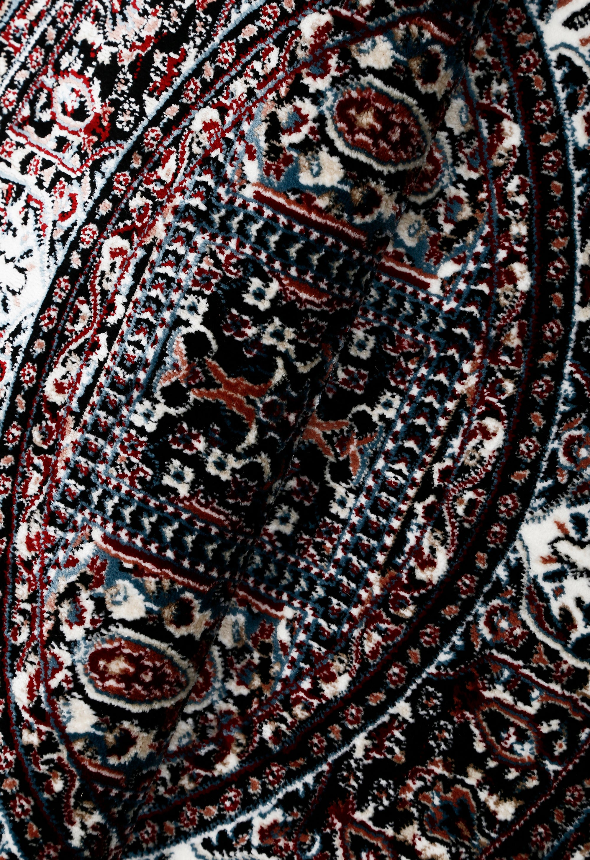 Khushi-Living-Rugs-Carpet-Machine Woven-Classic-Round