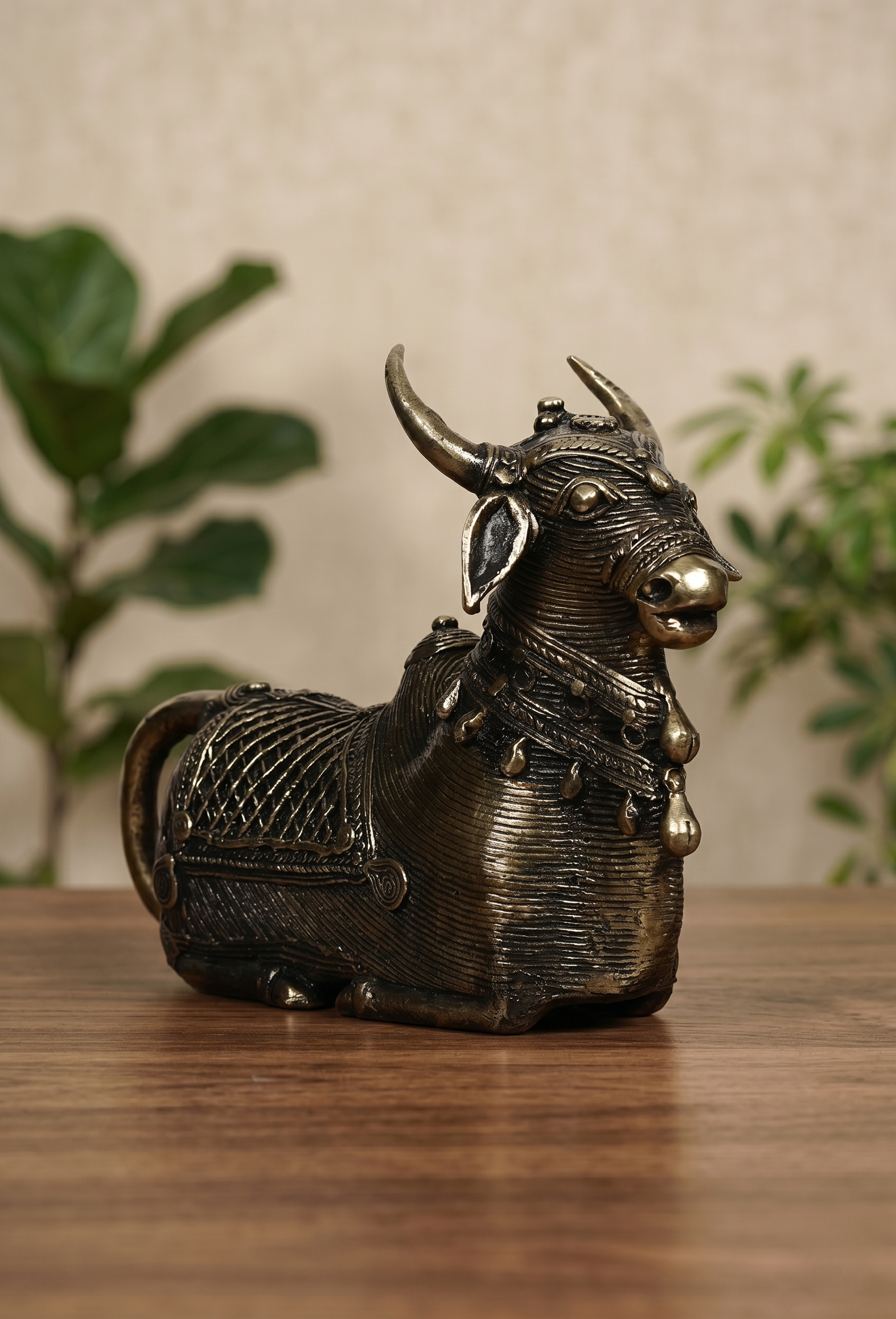 Khushi-Living-Artefacts-Brass-Nandi-Jii