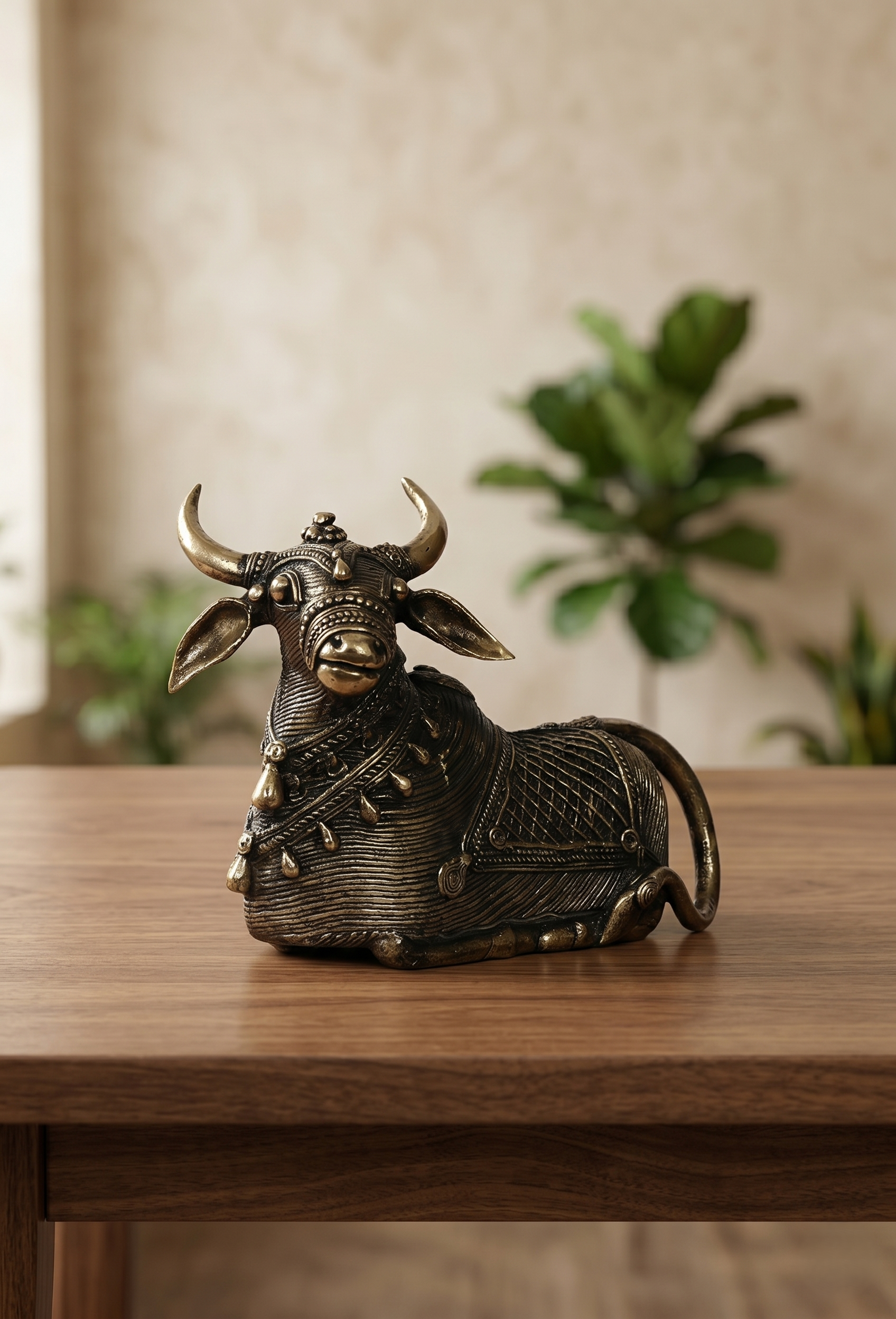 Khushi-Living-Artefacts-Brass-Nandi-Jii