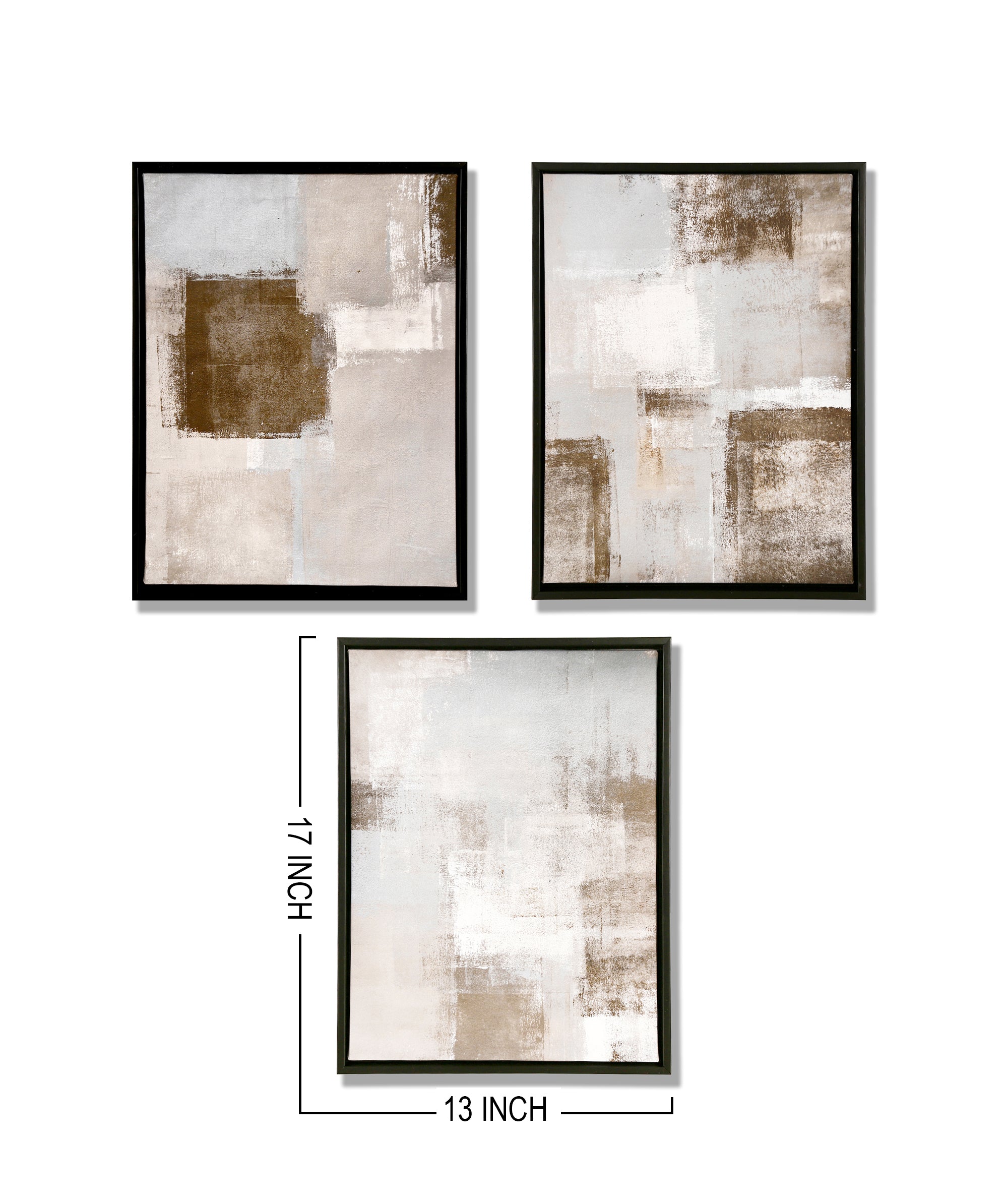 Khushi-Living-Paintings-Abstract-Set of 3