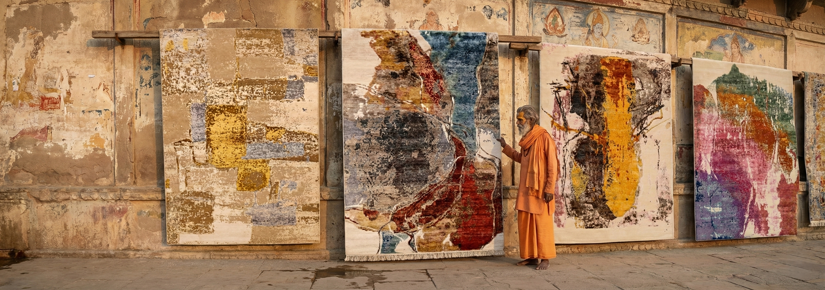 Modern Hand Knotted Rugs